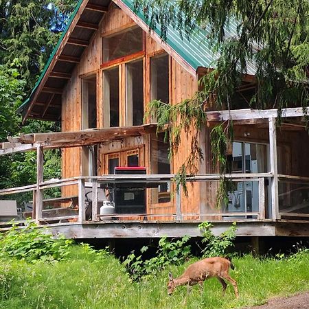 Ocean Views & Sunset Beach Cabin With Soaker Tub & Fire Pit Villa Powell River Eksteriør billede