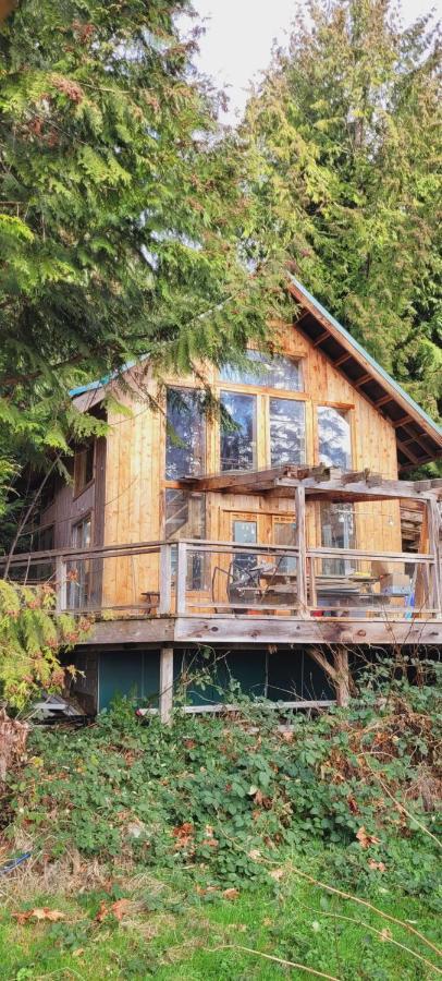 Ocean Views & Sunset Beach Cabin With Soaker Tub & Fire Pit Villa Powell River Eksteriør billede