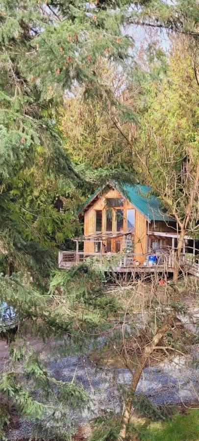 Ocean Views & Sunset Beach Cabin With Soaker Tub & Fire Pit Villa Powell River Eksteriør billede