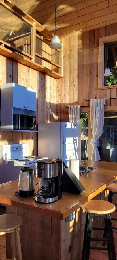 Ocean Views & Sunset Beach Cabin With Soaker Tub & Fire Pit Villa Powell River Eksteriør billede